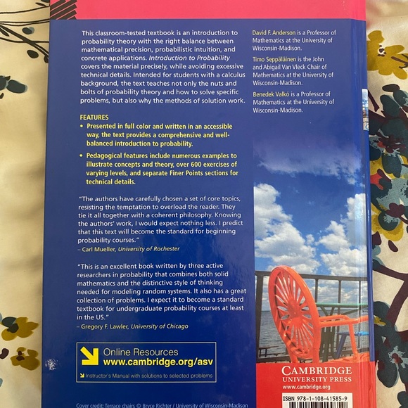 Introduction to Probability Book - Picture 2 of 2